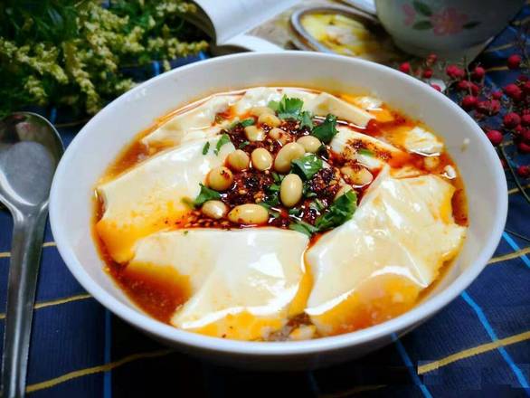 Sour & Spicy Silken Tofu — Chengdu Famous Food Philadelphia
