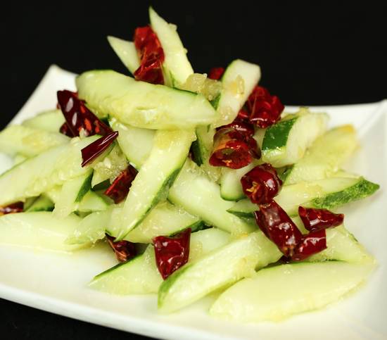 Cucumber w. Garlic Puree SERVED COLD — Chengdu Famous Food Philadelphia