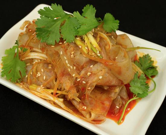 Beef Tendon in Chili Oil SERVED COLD — Chengdu Famous Food Philadelphia