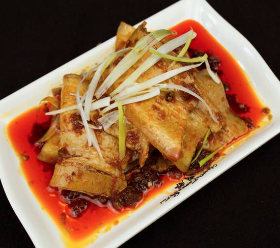Pork Belly w. Garlic Puree SERVED COLD — Chengdu Famous Food Philadelphia