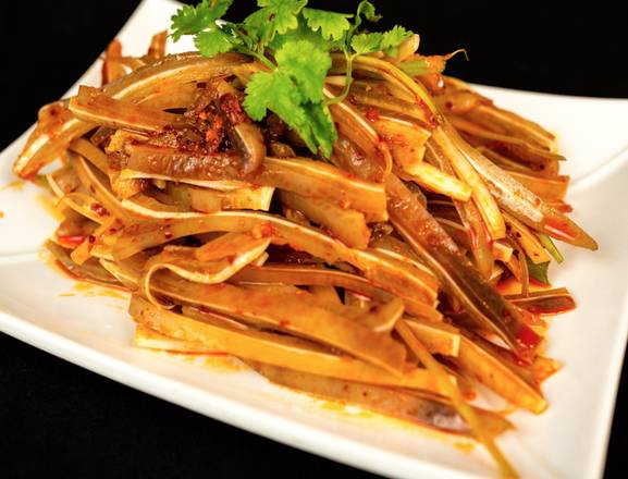Sliced Pig Ear in Chili Oil SERVED COLD — Chengdu Famous Food Philadelphia