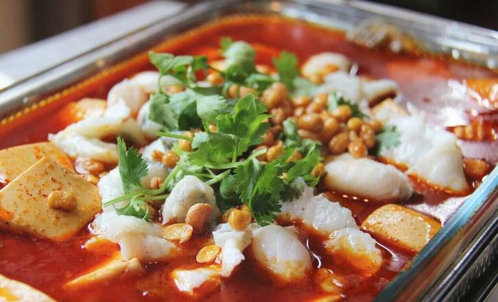 Fish & Silken Tofu in Chili Oil — Chengdu Famous Food Philadelphia