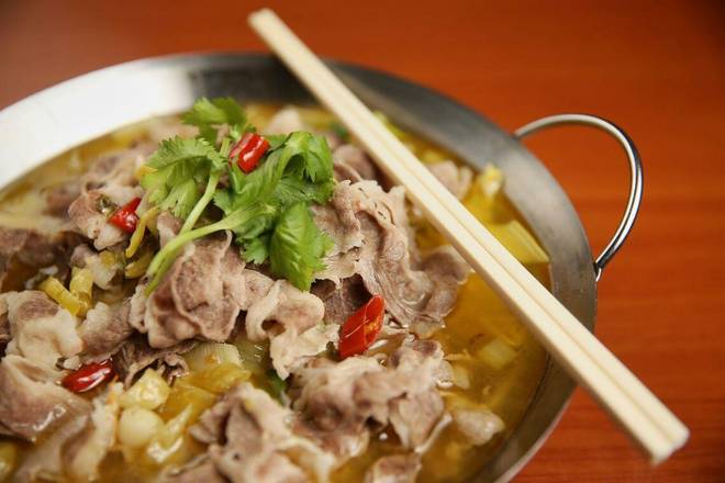 Sliced Beef in Sour Soup — Chengdu Famous Food Philadelphia