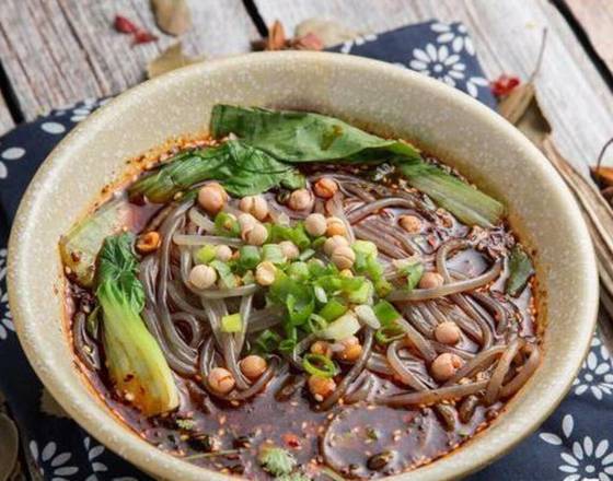 Spicy & Sour Beef Glass Noodles — Chengdu Famous Food Philadelphia
