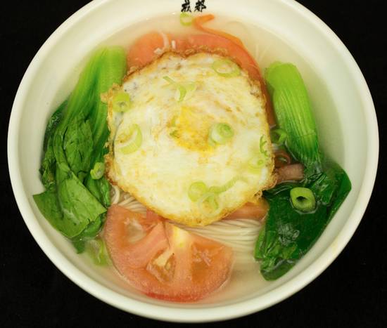Dragon Hairs in Tomato Fried Eggs Soup — Chengdu Famous Food Philadelphia