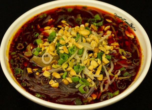Spicy & Sour Pig Pot Glass Noodles — Chengdu Famous Food Philadelphia