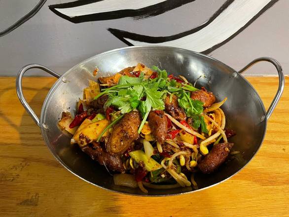 Pork Intestine Dry Pot — Chengdu Famous Food Philadelphia