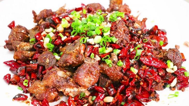 Bone-In Master's Dry Chili Pepper Pork Ribs — Chengdu Famous Food Philadelphia