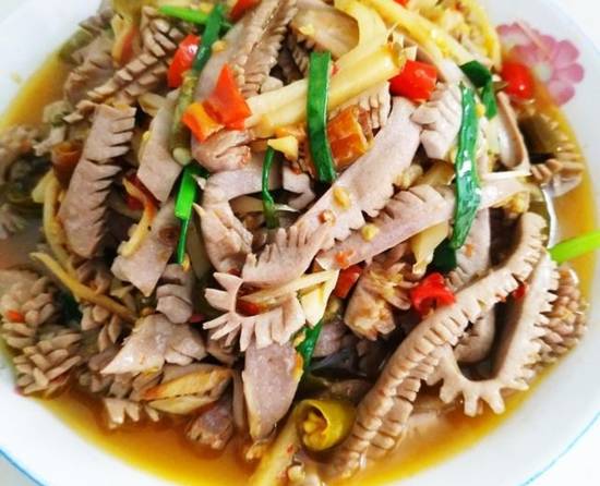 Pork Kidney w. Pickled Pepper — Chengdu Famous Food Philadelphia