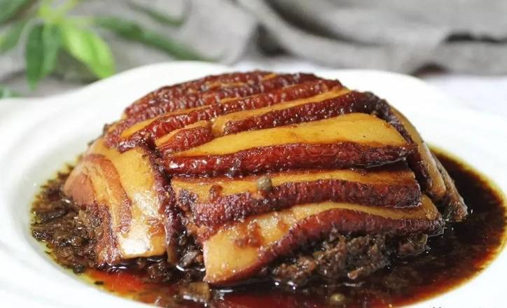 Steamed Pork Belly with Pickled Mustard (50-80% fat) — Chengdu Famous Food Philadelphia