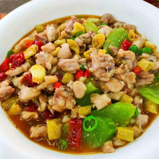 Bone-In Rabbit w. Pickled Pepper — Chengdu Famous Food Philadelphia