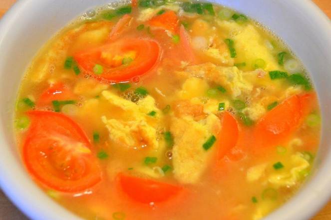 Fried Egg in Tomato Soup — Chengdu Famous Food Philadelphia