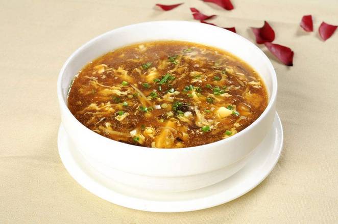 Sour & Spicy Egg Drop Soup — Chengdu Famous Food Philadelphia