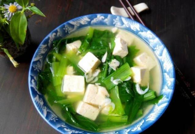 Bok Choy Tofu Soup — Chengdu Famous Food Philadelphia