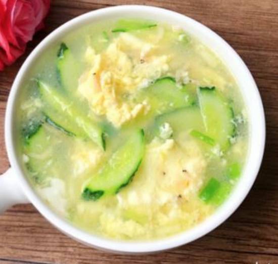 Egg Drop Soup w. Cucumber — Chengdu Famous Food Philadelphia