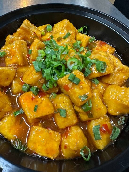 Tofu w. Garlic Sauce — Chengdu Famous Food Philadelphia
