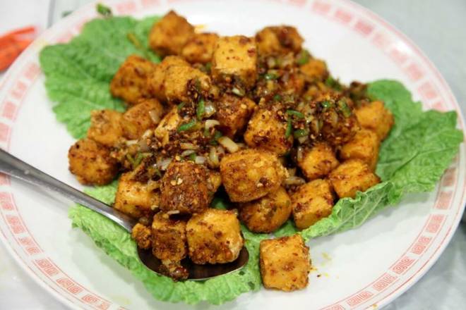 Tofu w. Salt & Pepper — Chengdu Famous Food Philadelphia