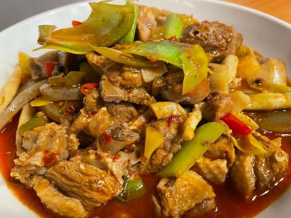 Bone-In Roasted Duck w. Konjac — Chengdu Famous Food Philadelphia