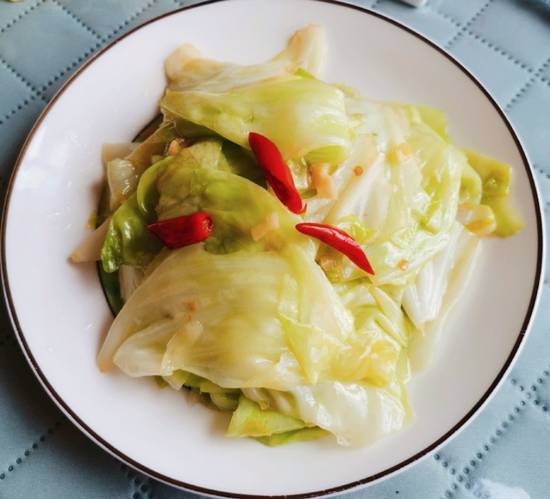 Stir Fried Cabbage — Chengdu Famous Food Philadelphia