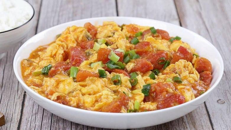 Scrambled Eggs w. Tomato — Chengdu Famous Food Philadelphia